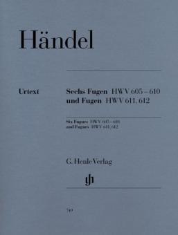 6 fughe HWV 605-610 e fughe HWV 611, 612 