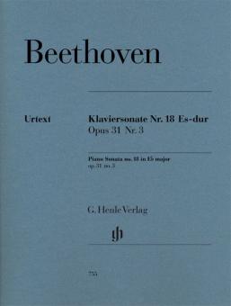 Piano Sonata No. 18 E flat major Op. 31,3 