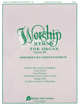 Worship Hymns for Organ Vol. 3 