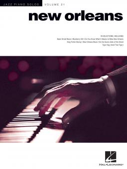 Jazz Piano Solos Series Vol. 21: New Orleans Jazz 