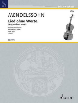 Song without Words Op. 30/3 Standard