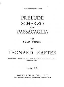 Prelude Scherzo And Passacaglia 