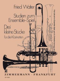Drei kleine Stücke für 3 Klarinetten 
