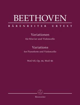 Variazioni per pianoforte e violoncello Standard