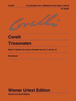 Trio Sonate op. 2 e op. 4 Volume 2 