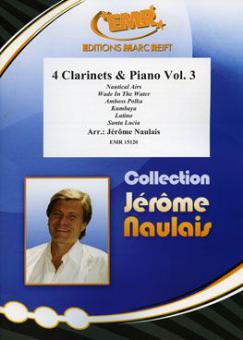 4 Clarinets & Piano Vol. 3 Standard
