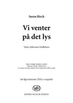Vi Venter Pa Det Lys 
