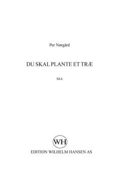 Du Skal Plante Et Trae 