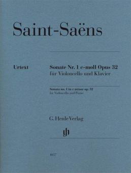 Sonata no. 1 in c minor Op. 32 for Violoncello and Piano 