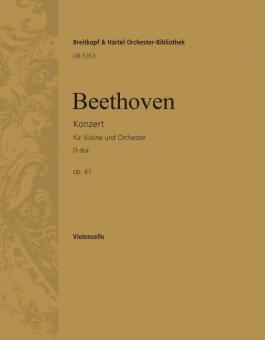 Konzert für Violine und Orchester D-Dur op. 61 