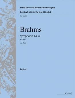 Symphonie Nr. 4 e-moll op. 98 