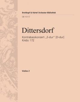 Konzert 'E-dur' Krebs 172 