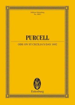 Ode on St. Cecilia's Day 1692 Z 328 Standard