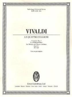 Concerto No. 1 'La Primavera' op. 8/1 RV 269 
