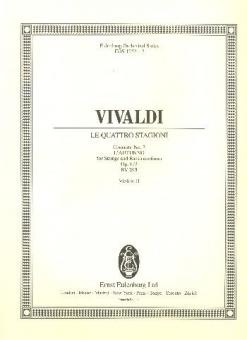 Concerto F-Dur 'Der Herbst' op. 8/3 RV 293 