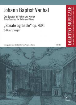 Sonate agréable op. 43/1 