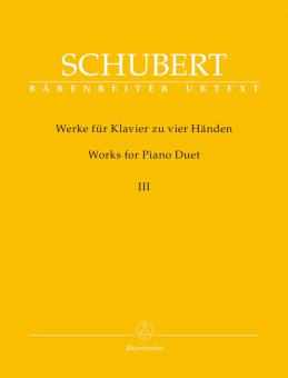 Werke für Klavier zu 4 Händen 3 Standard