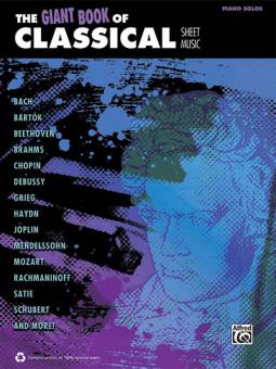 The Giant Book Of Classical Sheet Music 