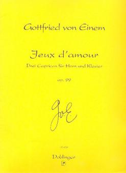 Jeux d'amour op. 99 