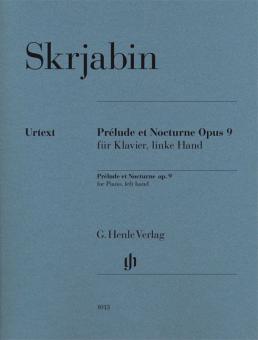 Prélude et Nocturne op. 9 