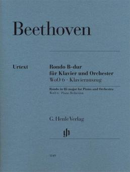 Rondo in B flat major for Piano and Orchestra WoO 6 