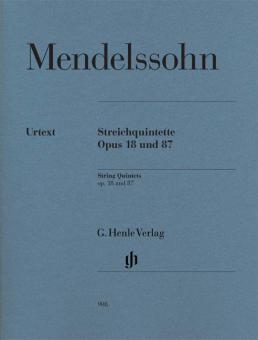 String Quintets Op. 18 and 87 
