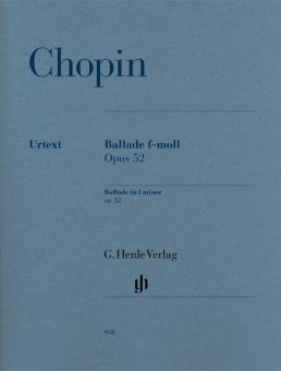 Ballade in f minor op. 52 