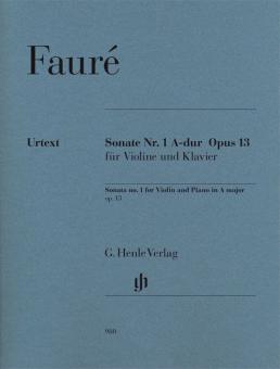 Sonata no. 1 in A major op. 13 
