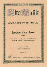 Jauchzet dem Herrn 