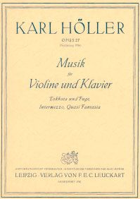 Musik für Violine und Klavier op. 27 