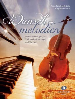 Wunschmelodien - Mappe mit Klavier- und Cellostimme 
