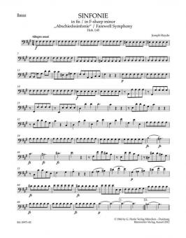 Farewell Symphony f sharp minor Hob. I:45 