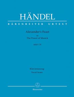 La festa di Alessandro o Il potere della musica HWV 75 Standard