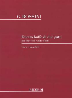 Duetto buffa di due gatti 