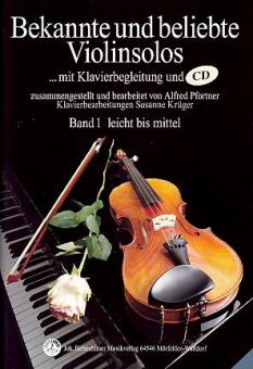 Bekannte und beliebte Violinsolos Band 1 