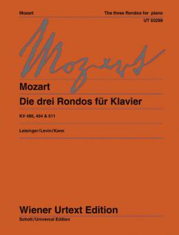 I tre Rondò KV 485, 494 e 511 