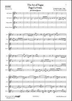 The Art of Fugue BWV1080 Fuga I 