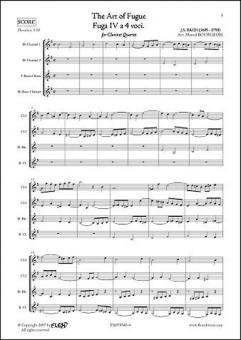 The Art of Fugue BWV1080 Fuga IV 