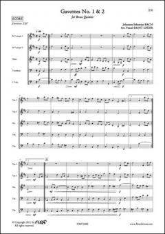 Gavotte 1 & 2 in D Major 