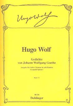 Gedichte von Johann Wolfgang von Goethe tief Heft 6 