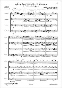 Allegro from Violin Double Concerto 
