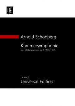 Chamber Symphony No. 1 op. 9 
