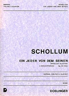 Ein Jeder von dem Seinen 