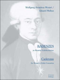Cadenzas for Mozart's Violin Conzertos 