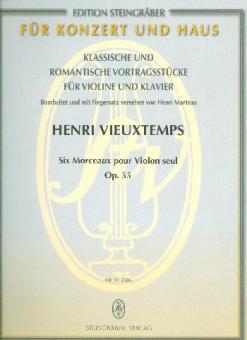 6 Morceaux op. 55 
