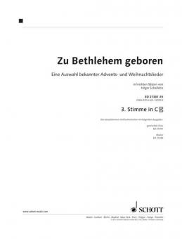 Zu Bethlehem geboren Standard