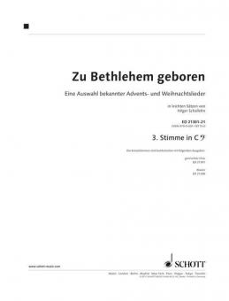 Zu Bethlehem geboren Standard
