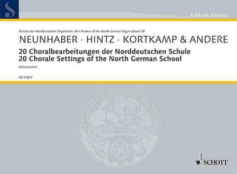 20 Choral Settings of the North German School Standard
