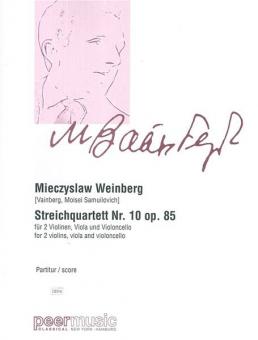 Streichquartett Nr. 10 op. 85 