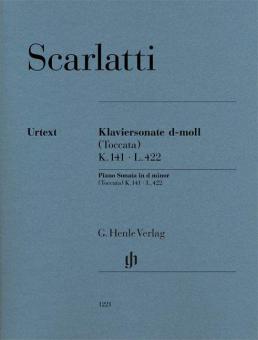 Piano Sonata in d minor (Toccata) K. 141, L. 422 